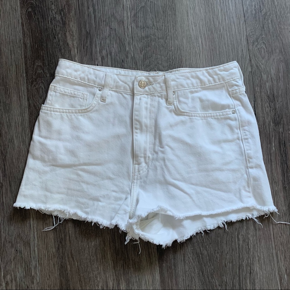 High Waisted Denim Shorts
